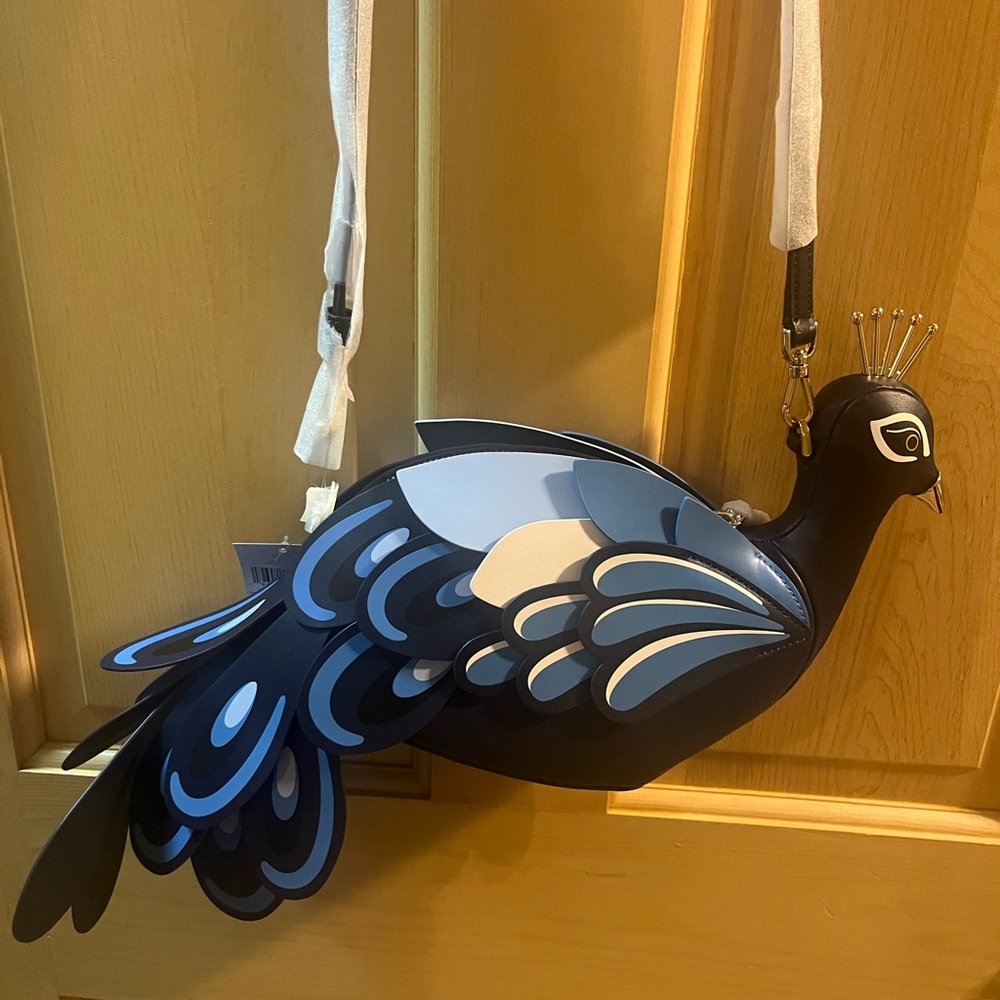 Perfect Plume Peacock Crossbody